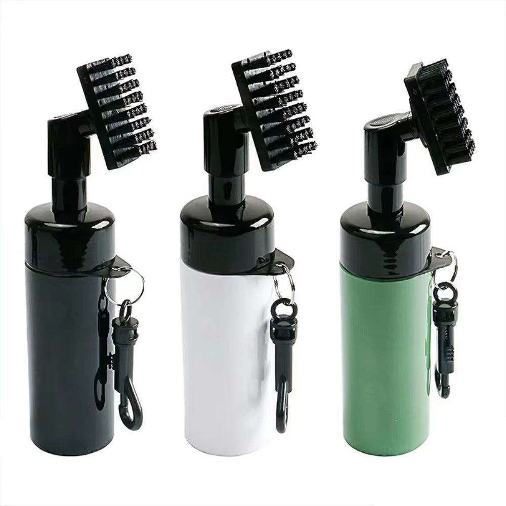 Professional Golf Club Groove Cleaner Brush with Leakproof Spray Bottle - Automatic Water Golf Cleaning Kit and Portable Tools