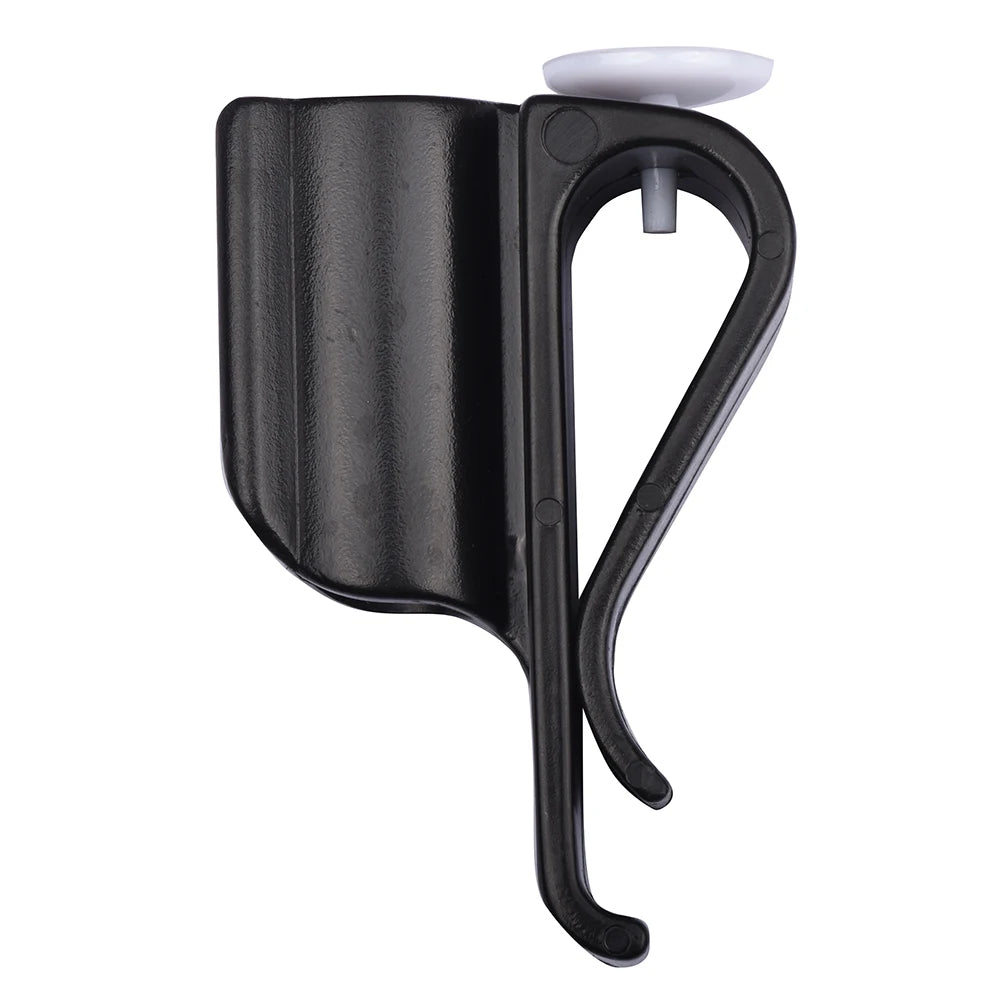 Durable Plastic Golf Club Bag Clips with Putter Clamp Holder - Black Golf Accessories for Men and Women