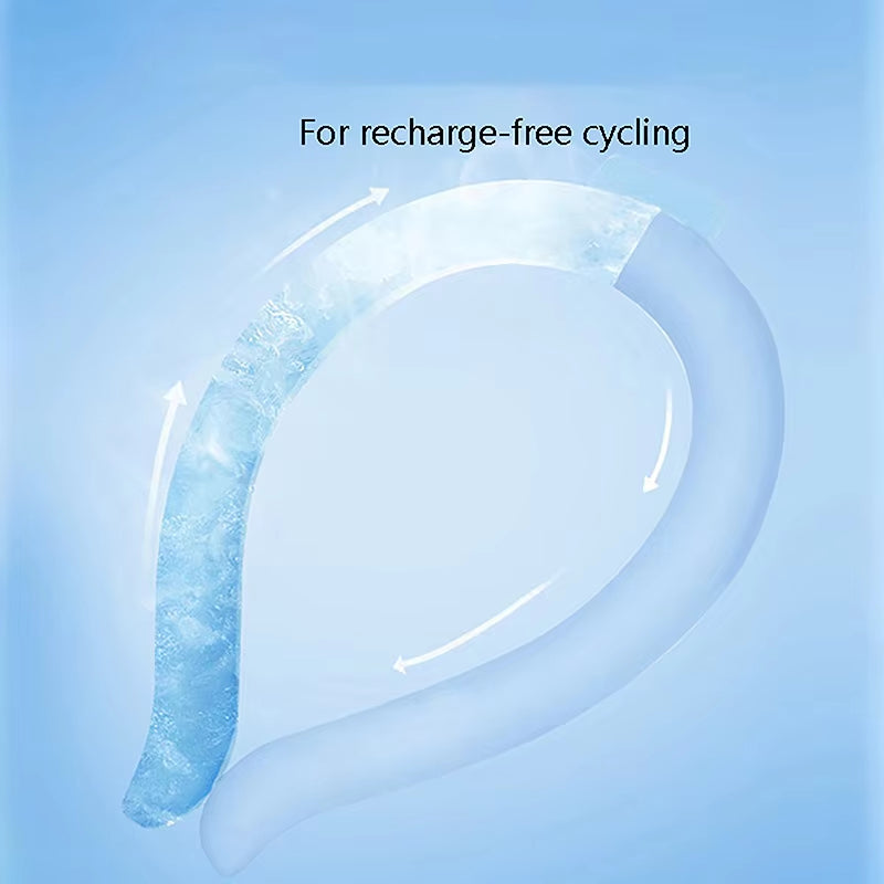 Icy Cooling Neck Ring for Outdoor Activities - Summer Cooling Wrap Scarf for Kids and Adults