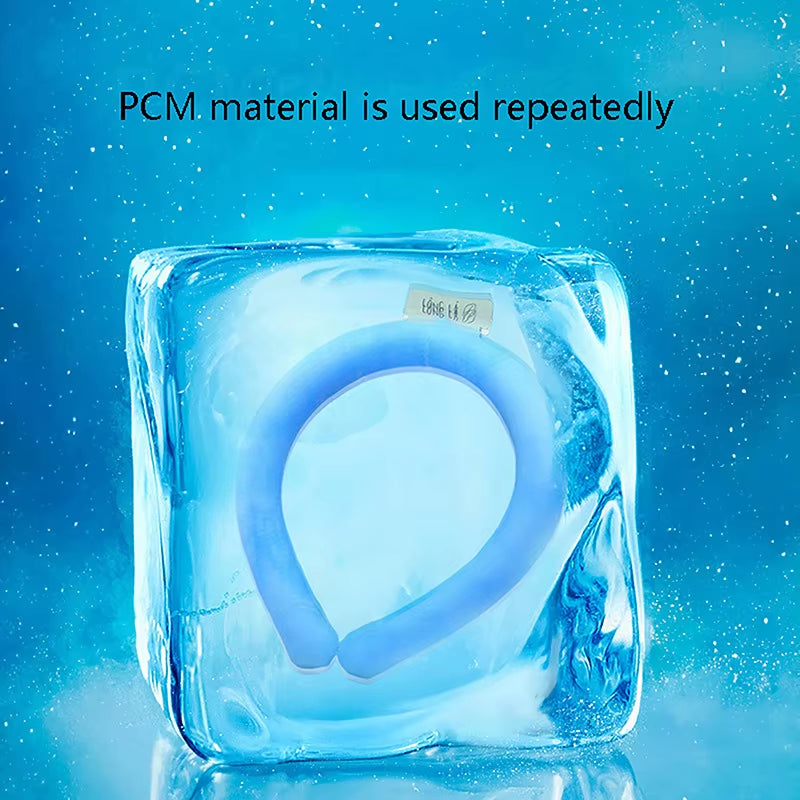 Icy Cooling Neck Ring for Outdoor Activities - Summer Cooling Wrap Scarf for Kids and Adults