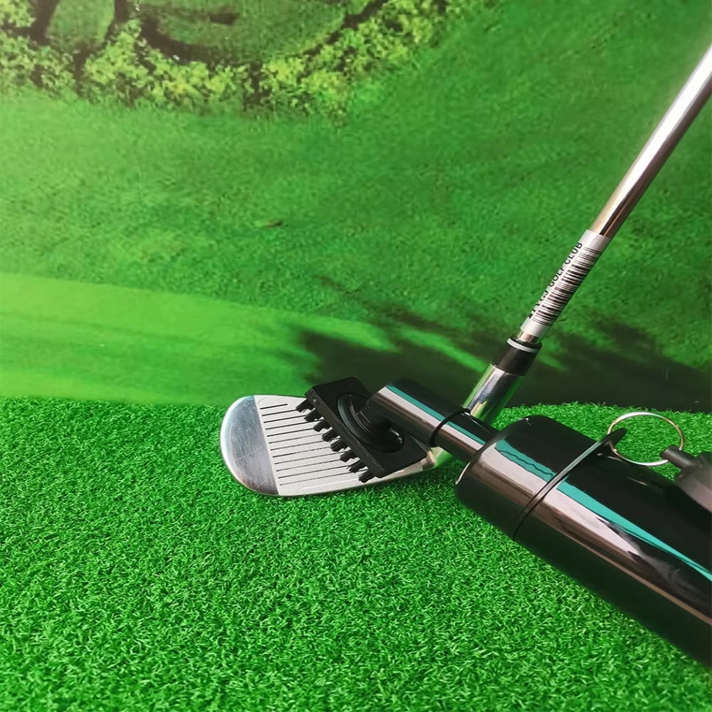 Professional Golf Club Groove Cleaner Brush with Leakproof Spray Bottle - Automatic Water Golf Cleaning Kit and Portable Tools