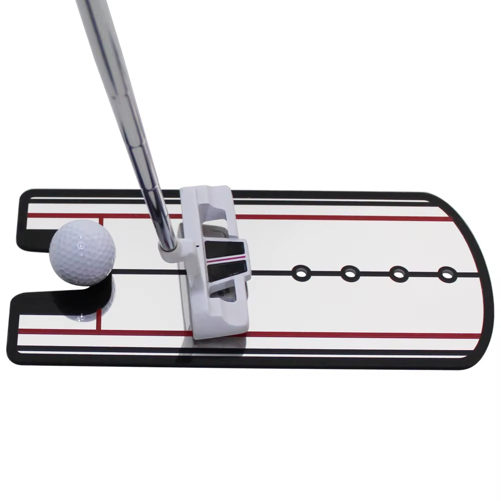 Portable Golf Putting Alignment Mirror - 12 x 6 Inches for Indoor and Outdoor Practice